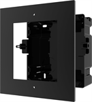 Hikvision DS-KD-ACF1/Black BV, 1x rámeček pro zápustnou montáž interkomu, černý