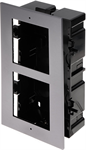 Hikvision DS-KD-ACF2, 2x rámeček pro zápustnou montáž interkomu, grafit