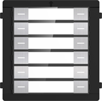 Hikvision DS-KD-K12/S Modul s 12 tlačítky pro IP interkom, nerez