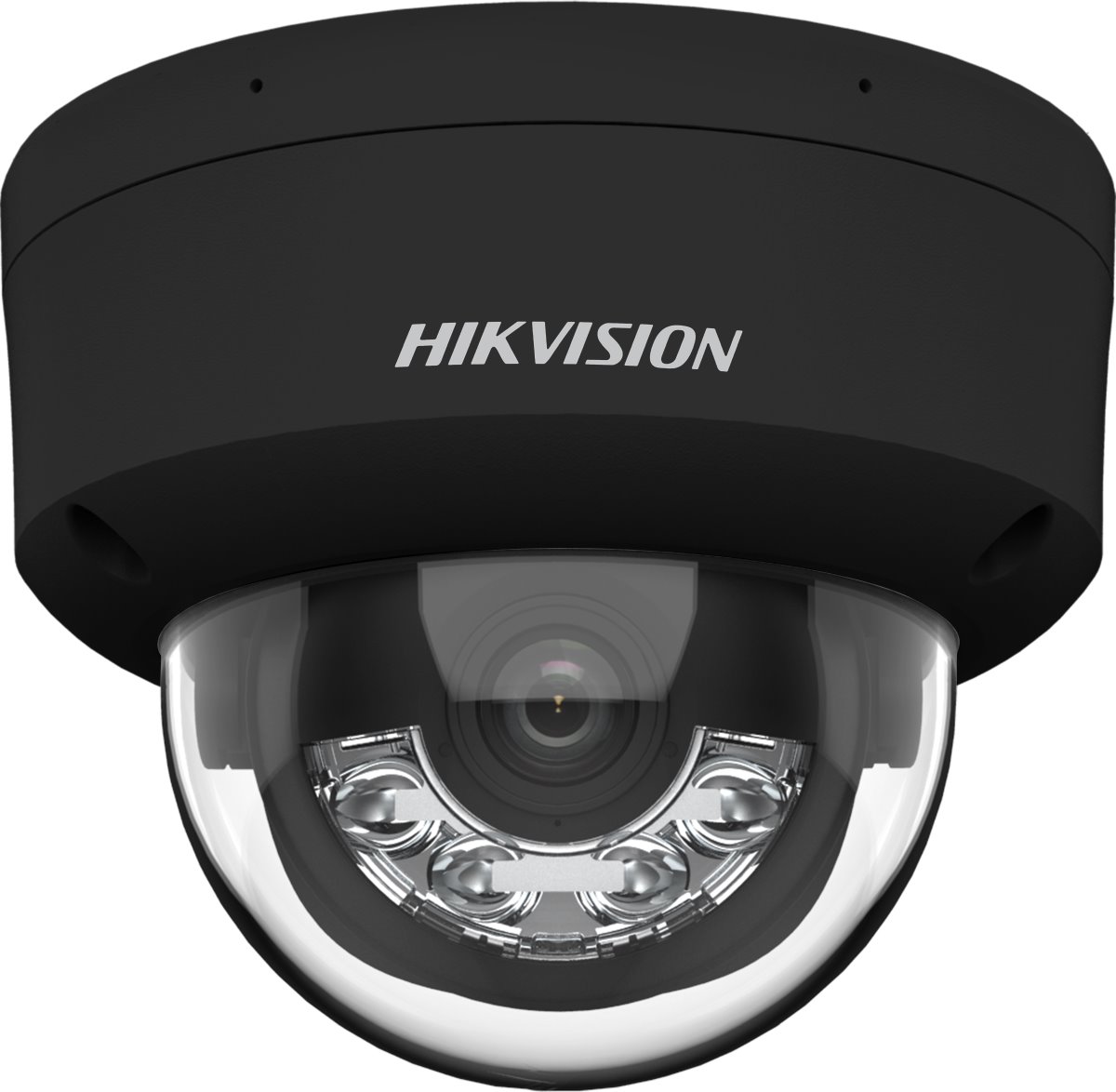 Hikvision IP dome hybrid kamera DS-2CD2143G2-LIS2U(2.8mm)(BLACK), 4Mpx, 2.8mm, AcuSense, Černá