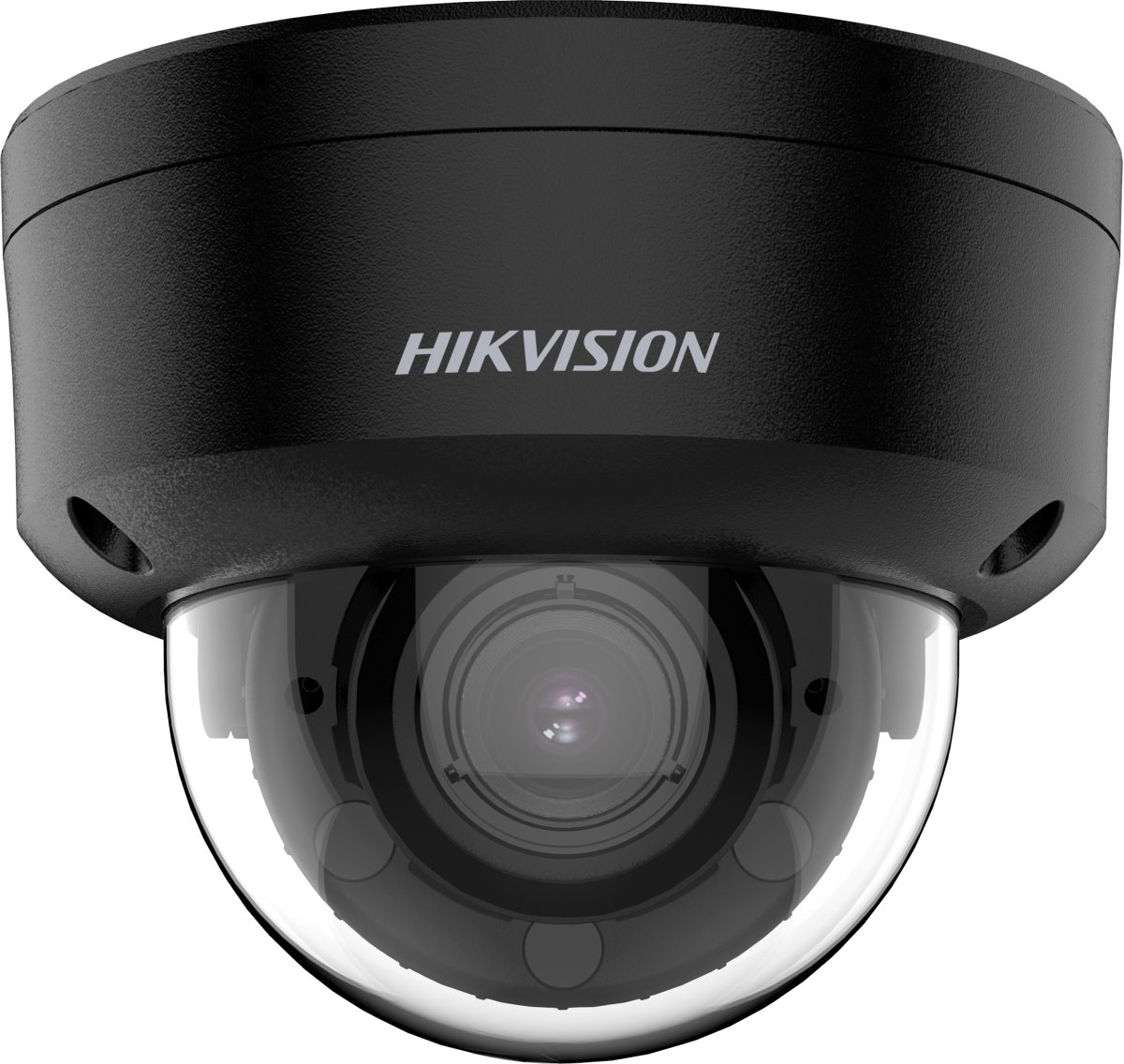 Hikvision IP dome hybrid kamera DS-2CD2743G2-LIZS2U(2.8-12mm)/BLACK, 4Mpx, 2.8-12mm, AcuSense, Černá