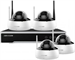 Hikvision IP kamerový 2Mpx WiFi kit NK42W1H-1T(WD)(B), NVR a 4 dome kamery, 1TB HDD