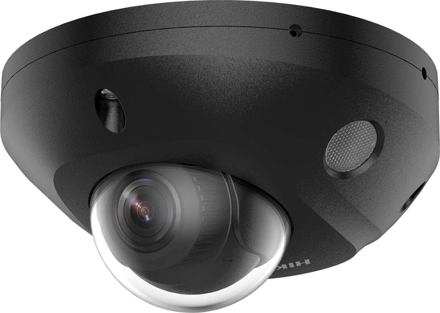 Hikvision IP mini dome hybrid kamera DS-2CD2543G2-LIS2U(2.8mm)/BLACK, 4Mpx, 2.8mm, AcuSense, Černá