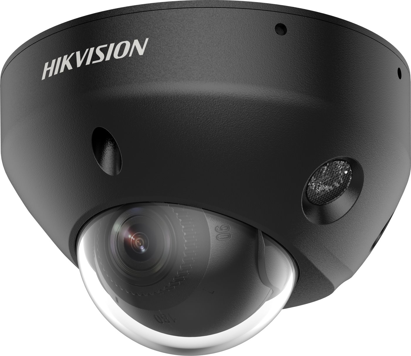 Hikvision IP mini dome hybrid kamera DS-2CD2583G2-LIS2U(2.8mm)/BLACK, 8Mpx, 2.8mm, AcuSense, Černá
