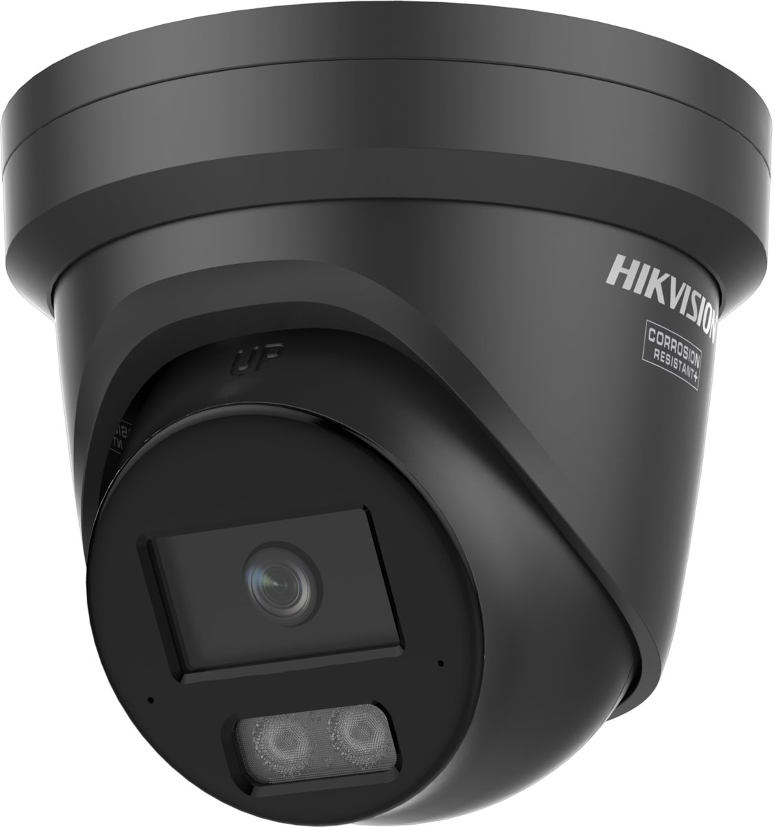 Hikvision IP turret kamera DS-2CD2347G3-LI2UY(2.8mm)(BLACK), 4Mpx, 2.8mm, ColorVu 3.0, Černá