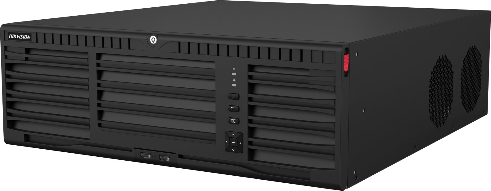 Hikvision NVR DS-96128NI-M16, 128 kanálů, 16x HDD, Alarm