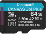 Kingston Micro SDXC Canvas Go Plus 64GB