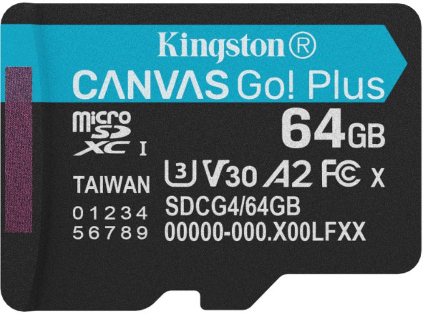 Kingston Micro SDXC Canvas Go Plus 64GB