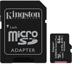 Kingston Micro SDXC Canvas Select Plus 64GB + adaptér