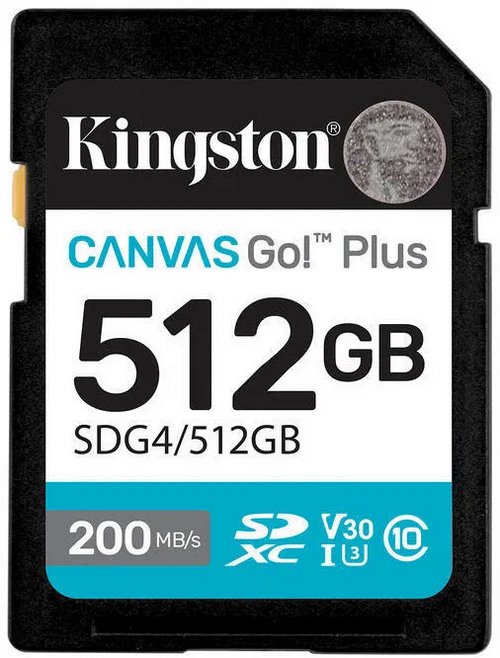 Kingston SDXC Canvas Go Plus 1TB