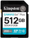 Kingston SDXC Canvas Go Plus 512GB