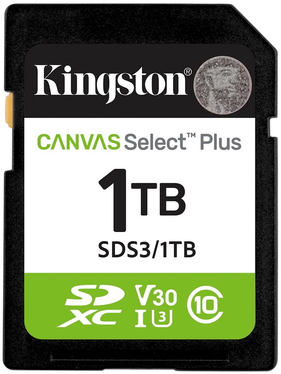 Kingston SDXC Canvas Select Plus 1TB