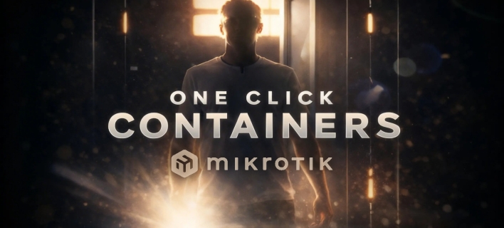 Kontejnerové aplikace přímo na MikroTik zařízení