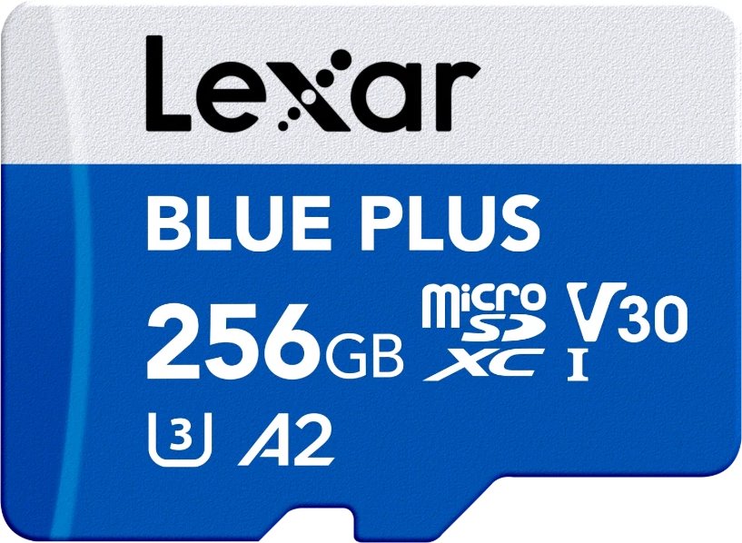 Lexar Micro SDXC 256GB BLUE PLUS