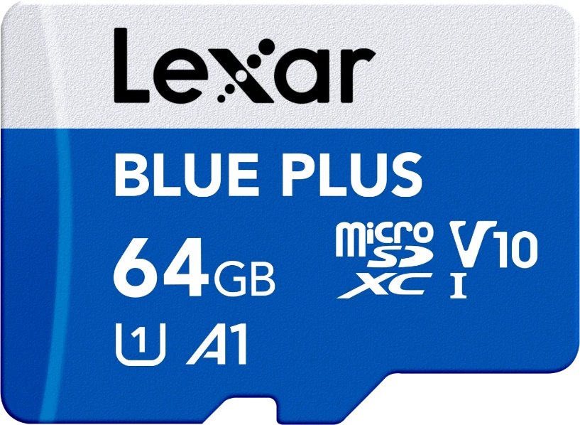 Lexar Micro SDXC 64GB BLUE PLUS