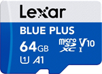 Lexar Micro SDXC 64GB BLUE PLUS