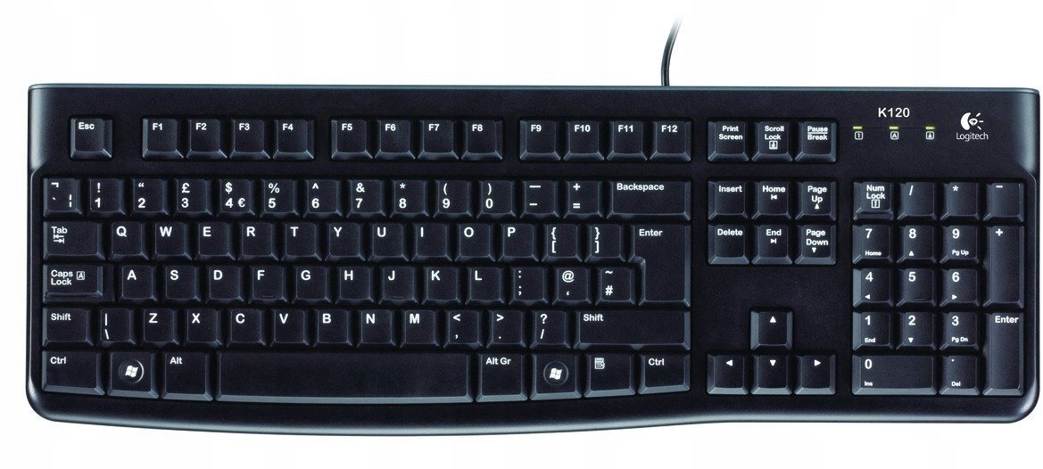Logitech K120 Klávesnice for Business, USB, CZ/SK
