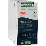 MEAN WELL SDR-240-24 Spínaný zdroj na DIN lištu, 240W, 24V