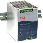 MEAN WELL SDR-480P-48 Spínaný zdroj na DIN lištu, 480W, 48V