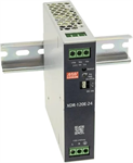 MEAN WELL XDR-120E-24 Průmyslový zdroj na DIN lištu, 120W, 24V