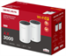 MERCUSYS Halo E85X, Halo Mesh Wi-Fi 6 system, 2 pack