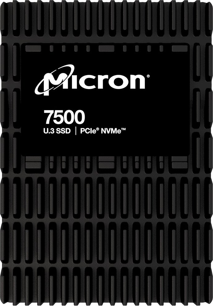 Micron 7500 PRO NVMe U.3 SSD, 7.68TB, 2.5", 15mm