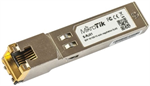 MikroTik 1G SFP 10/100/1000M metalický modul S-RJ01, RJ-45, 100m