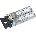 MikroTik 1G SFP pár optických modulů S-35/53LC20D, SM, 20km, 2 pack
