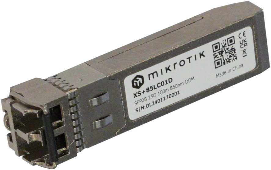 MikroTik 25G SFP28 optický modul XS+85LC01D, MM, 100m, 850nm