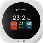 MikroTik CLAIRÉ Lite Multifunkční senzor kvality ovzduší, bílá