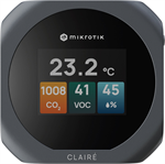 MikroTik CLAIRÉ Lite Multifunkční senzor kvality ovzduší, šedá