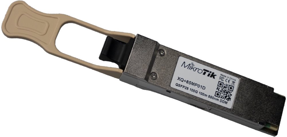 MikroTik QSFP28 optický modul XQ+85MP01D, MM, 100m, 100G