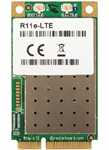 MikroTik R11e-LTE miniPCi-e karta, 2G/3G/4G/LTE, 2x u.Fl