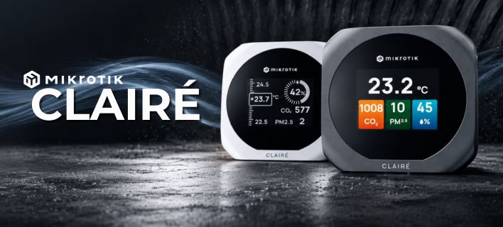 MikroTik vstupuje do světa IoT. Seznamte se s CLAIRÉ