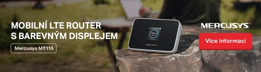 Mobilní LTE router s barevným displejem