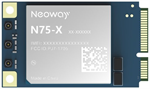 Neoway N75 mini PCIe LTE a GPS karta, 3x u.Fl