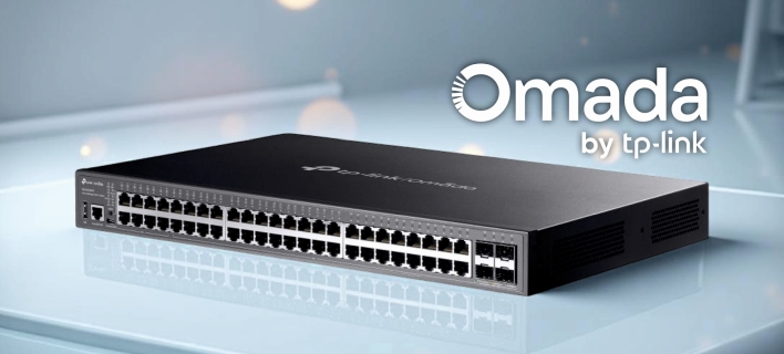 Nové L3 Omada switche pro firmy s možností stacku