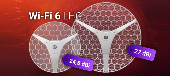 Nové MikroTik LHG jednotky s Wi-Fi 6 jsou tu!