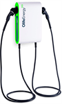 OlifeEnergy DoubleBox PLUS, dobíjecí stanice se dvěma rovnými kabely, 2x 22kW