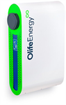 OlifeEnergy DoubleBox PLUS, dobíjecí stanice se dvěma zásuvkami, 2x 22kW