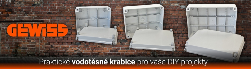 Praktické vodotěsné krabice pro vaše DIY projekty