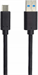 PremiumCord kabel USB-C na USB-A, USB 3.2 Gen 2, 3A, 1m, černý