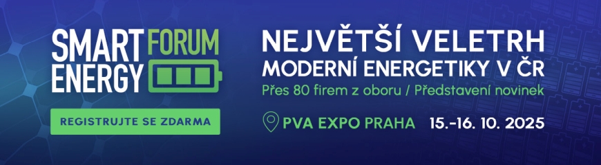 Přijďte za námi na Smart Energy Forum 2025