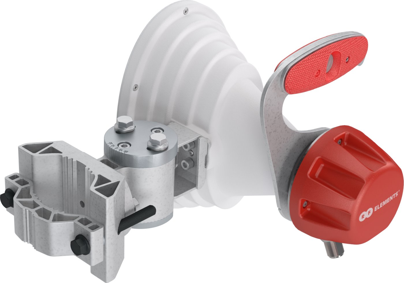 RF elements Asymetrická sektorová Horn anténa Carrier Class, 5GHz, 17dBi, 45°