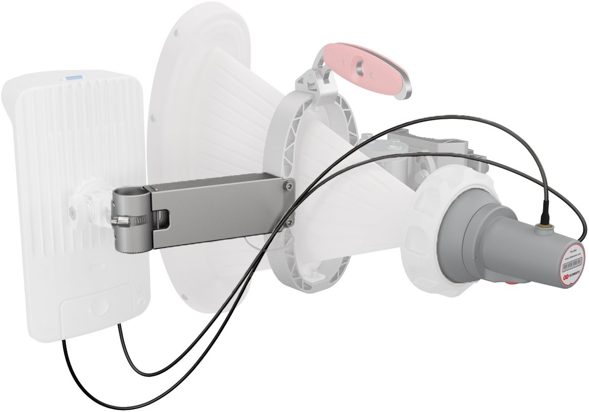 RF elements Sada držák pro Ubiquiti Wave AP Gen2, TwistPort adaptéru a 2 pigtailů