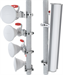 RF elements Symetrická sektorová Horn anténa s TwistPortem, 5/6GHz, 18dBi, 30°