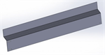 Samozátěžová k-ce JIH 15° - plech pro panel, délka 2.05m