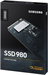 Samsung 980 NVMe SSD, M.2, 250GB