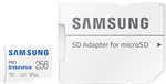 Samsung Micro SDXC 256GB PRO Endurance + USB adaptér