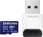 Samsung Micro SDXC 512GB PRO Plus + USB adaptér